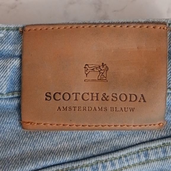 Scotch & Soda Skim Jeans Light Denim Skinny Leg Mid-Wash Men's W29/L32 - Picture 1 of 12